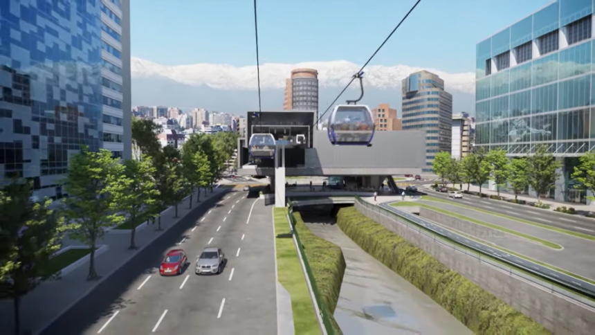 Boric inaugura las obras del Teleférico Bicentenario: Conexión rápida y sostenible