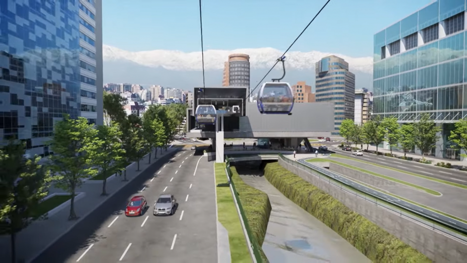 Boric inaugura las obras del Teleférico Bicentenario: Conexión rápida y sostenible