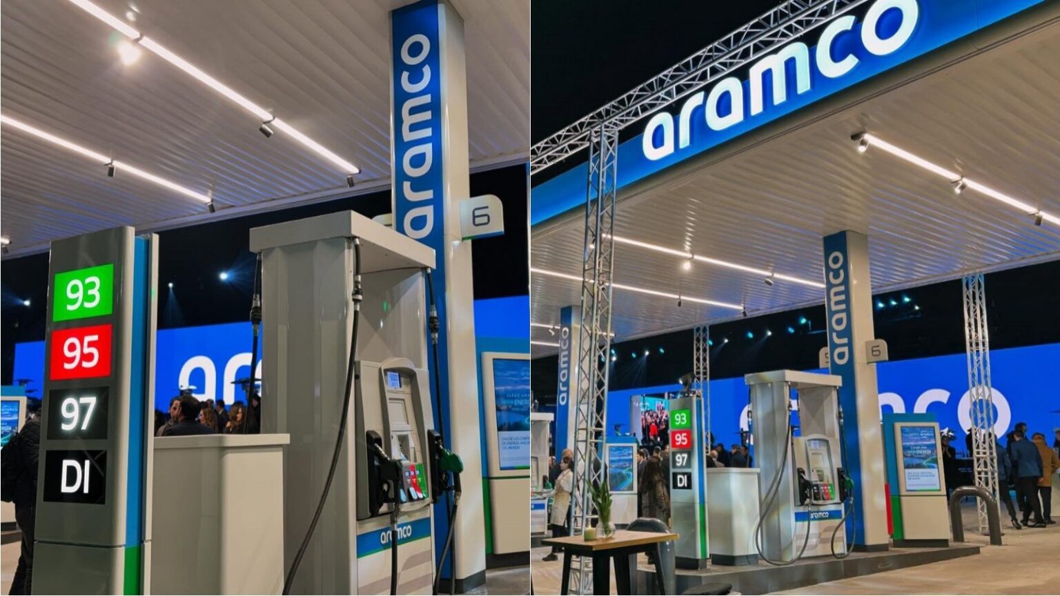 Saudi Aramco abre sus primeras estaciones de servicio en Chile: inicio de expansión en América del Sur. Saudi Aramco abre sus primeras estaciones de servicio en Chile: inicio de expansión en América del Sur.