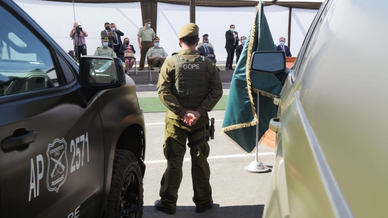 El GOPE de Carabineros en Coquimbo se equipa con nuevas camionetas especializadas El GOPE de Carabineros en Coquimbo se equipa con nuevas camionetas especializadas