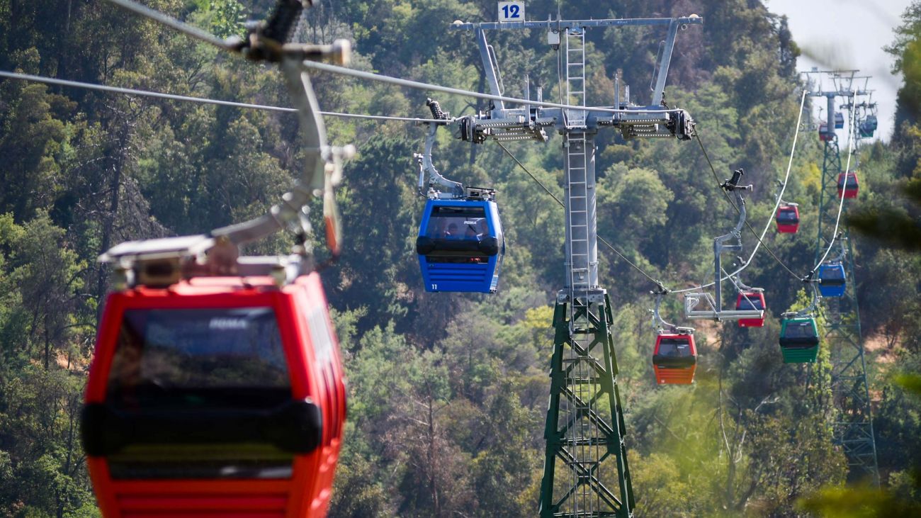 Próximo inicio de obras del Teleférico Bicentenario de Santiago revoluciona el transporte público Próximo inicio de obras del Teleférico Bicentenario de Santiago revoluciona el transporte público