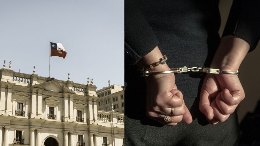 Hombre detenido intentando ingresar sin autorización al Palacio de La Moneda con órdenes de arresto vigentes