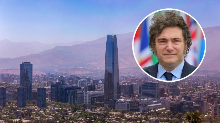 Javier Milei llega a Chile para celebrar transporte de gas entre países