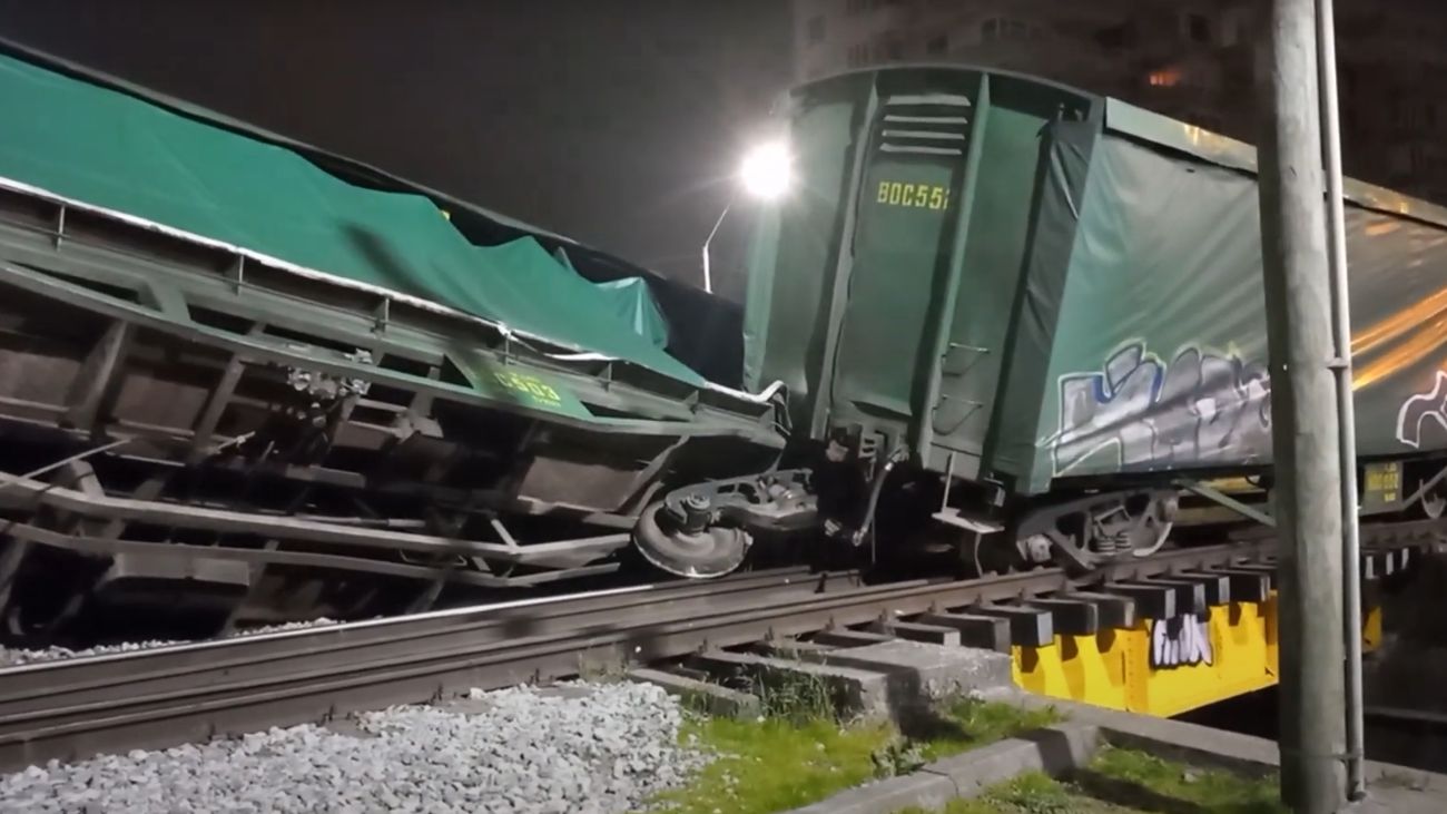 Descarrilamiento de tren en Penco: sin víctimas fatales y causa desconocida Descarrilamiento de tren en Penco: sin víctimas fatales y causa desconocida