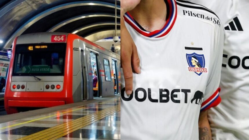 Metro de Santiago implementará medidas especiales para el partido de Colo Colo