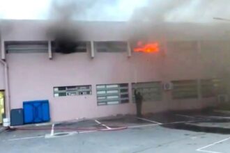 Incendio en centro de justicia juvenil cerca de Punta Peuco en Til Til, Región Metropolitana
