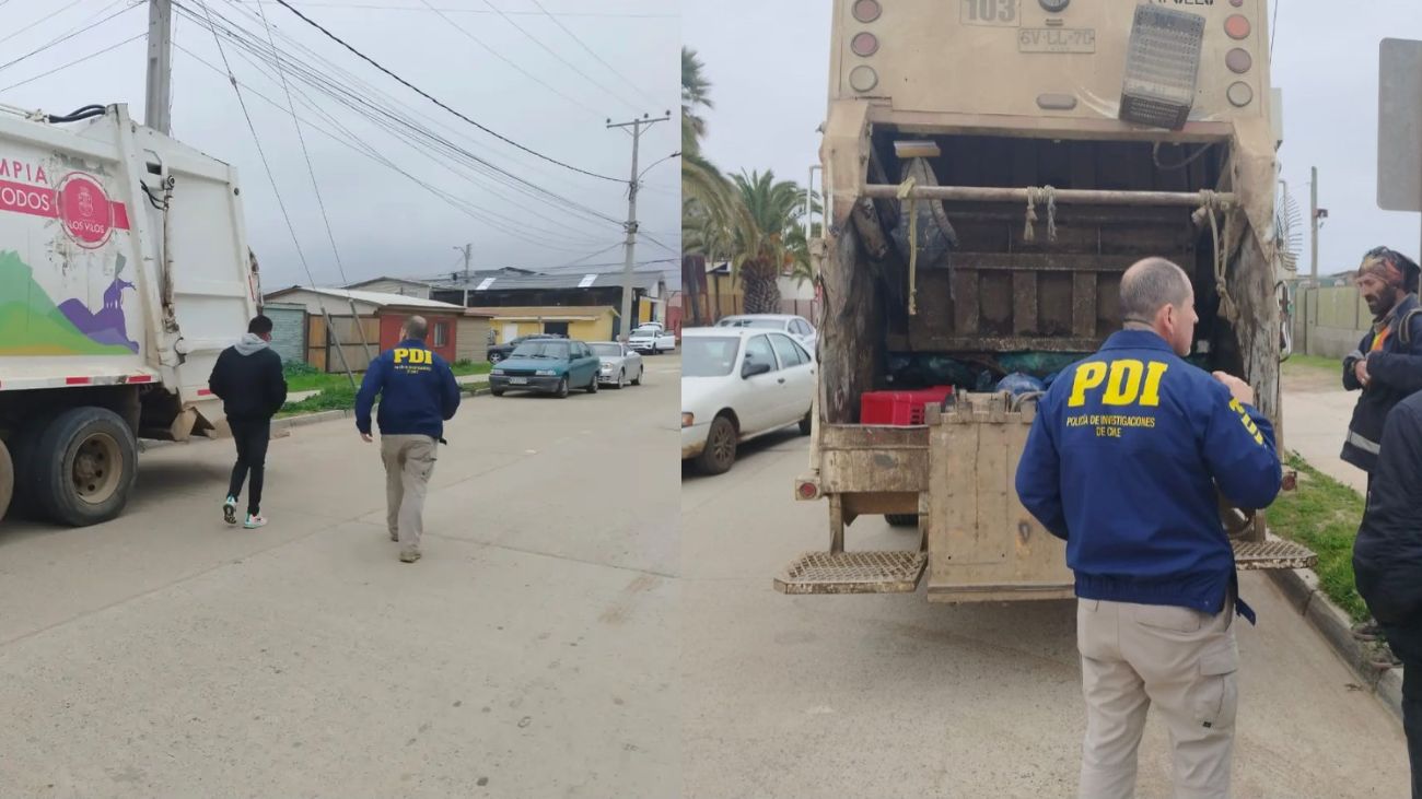 Trabajador de Los Vilos muere aplastado en accidente recolectando basura