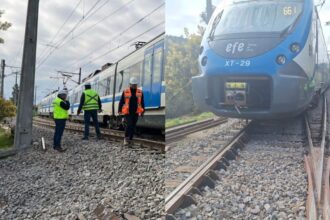 Descarrilamiento de tren en Quilpué obliga a evacuación de pasajeros