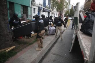 Desalojan sala cuna y jardín infantil utilizado por banda de motochorros