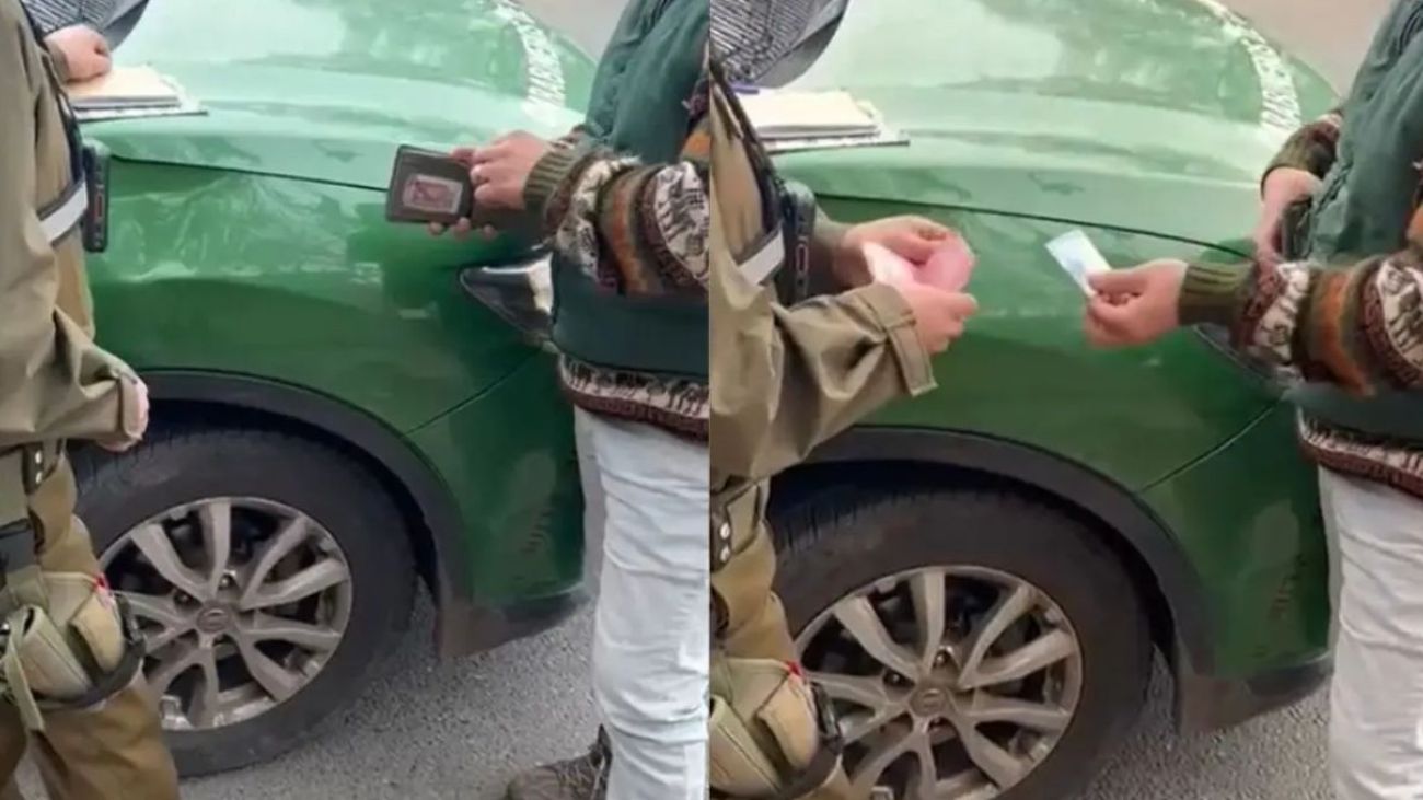 Conductor intenta sobornar carabineros para evitar multa en El Monte