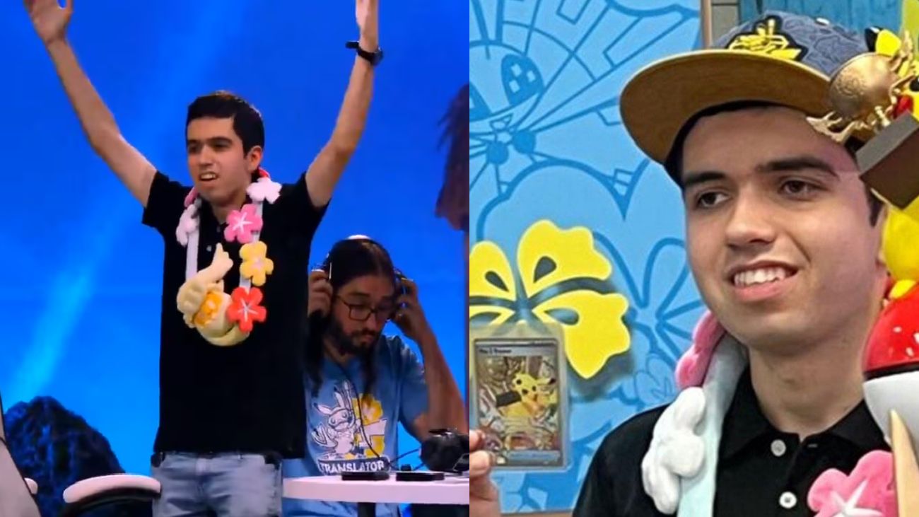 Joven chileno se corona campeón mundial de cartas Pokémon ¡Conoce su historia de éxito!