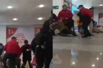 Violento turbazo en supermercado de Quilpué deja varios heridos y detenidos