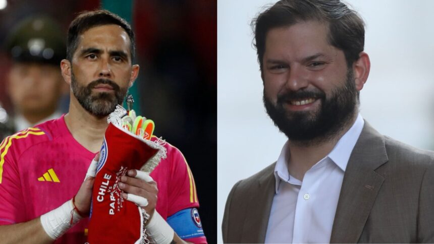 Presidente Gabriel Boric agradece a Claudio Bravo por su exitosa carrera