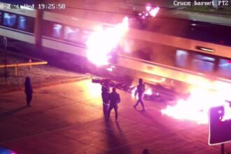Ataque incendiario a tren en Padre Las Casas: una comuna atemorizada.