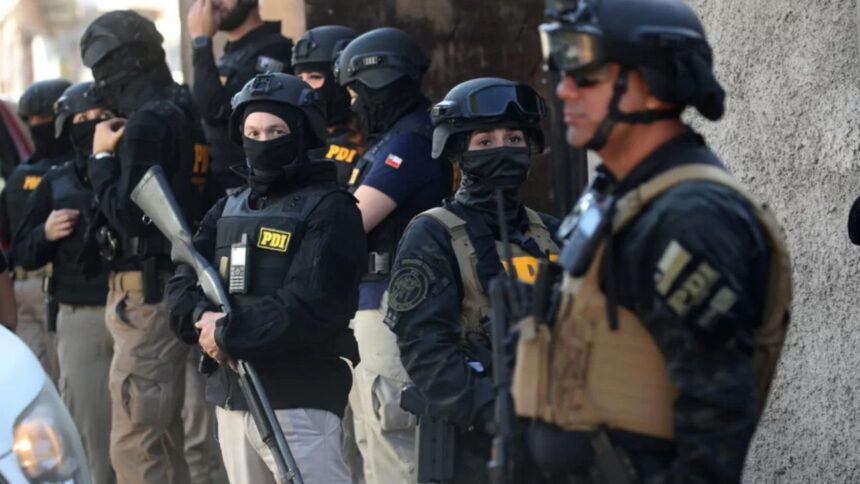 Carabineros y PDI realizan inédito megaoperativo contra homicidios y tráfico de drogas