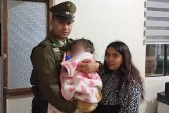 Carabinero salva a niña de 5 años en estado inconsciente