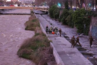 Encuentran cuerpo flotando en el río Mapocho en la Región Metropolitana