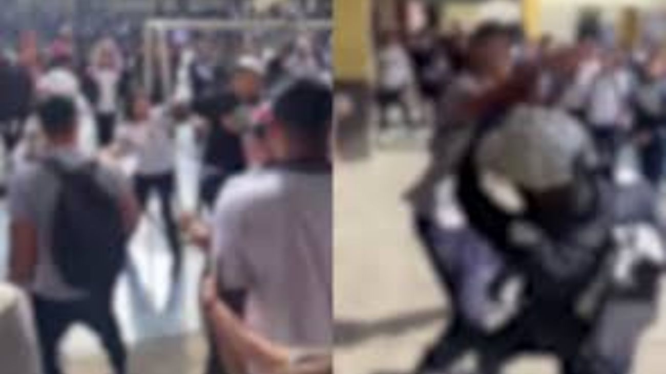 Riña en colegio de Curicó deja dos docentes heridos y detenidos estudiantes Riña en colegio de Curicó deja dos docentes heridos y detenidos estudiantes