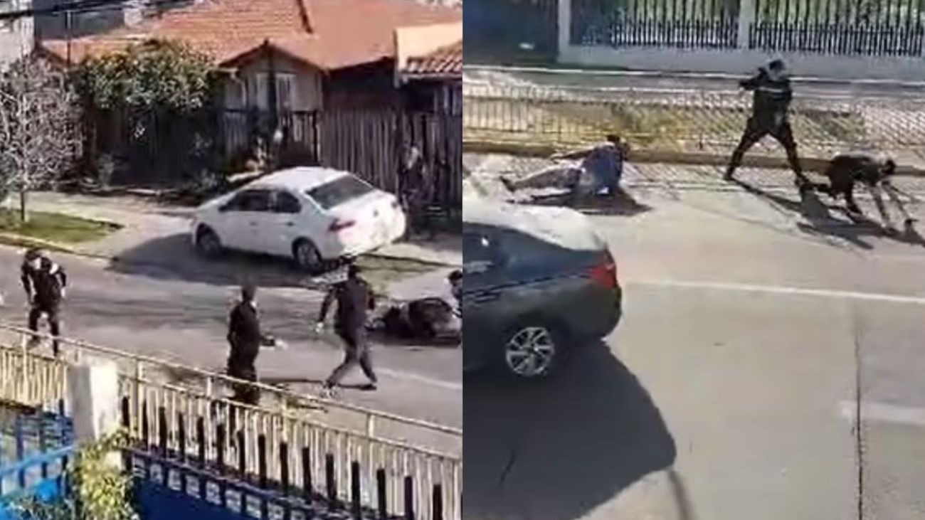 Violenta riña en colegio de Puente Alto deja detenidos y heridos Violenta riña en colegio de Puente Alto deja detenidos y heridos