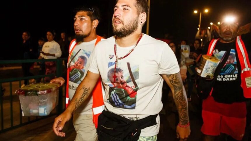 Fernando Jara decide hacer pausa en su caminata por su hijo Dante