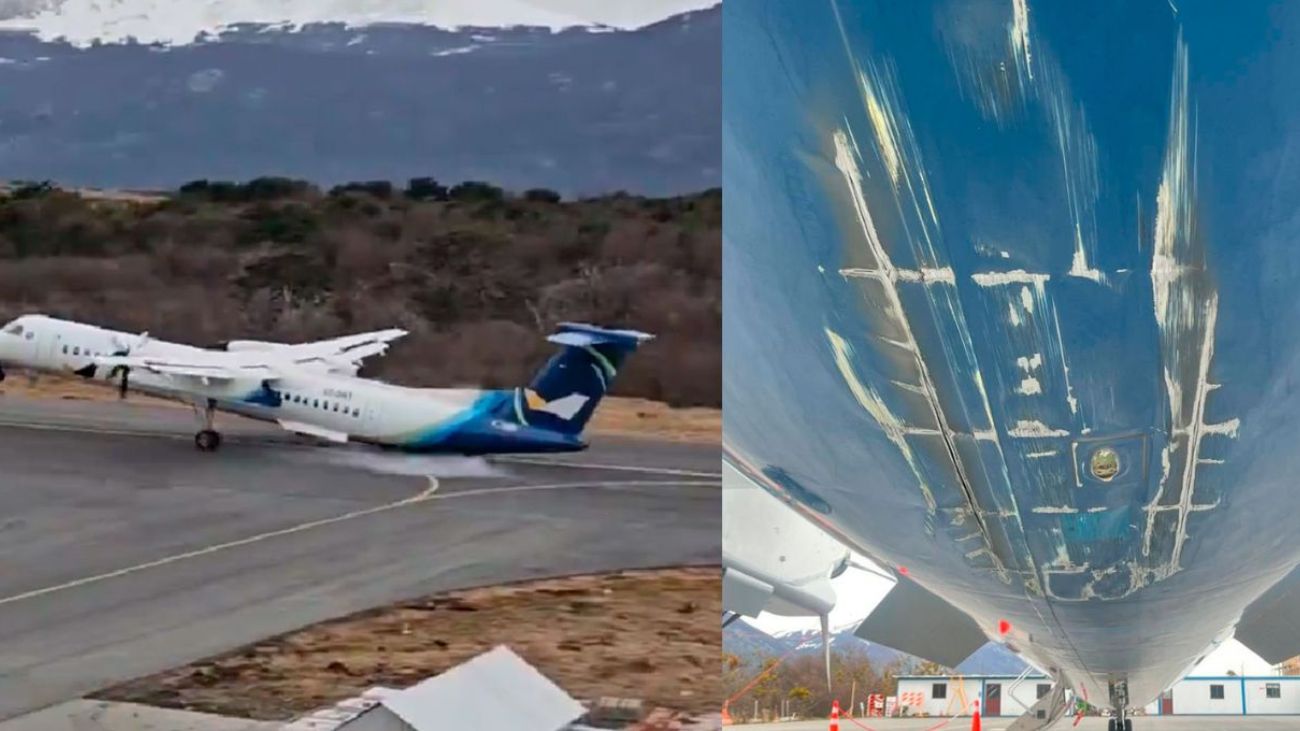 Accidente aéreo en Puerto Williams: Avión comercial sufre 'tailstrike' al aterrizar Accidente aéreo en Puerto Williams: Avión comercial sufre 'tailstrike' al aterrizar