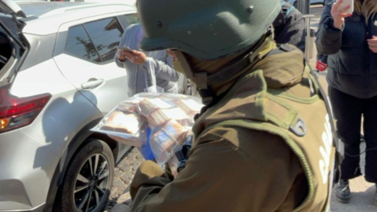 Incautación millonaria y detenciones tras robo a sucursal de Brinks
