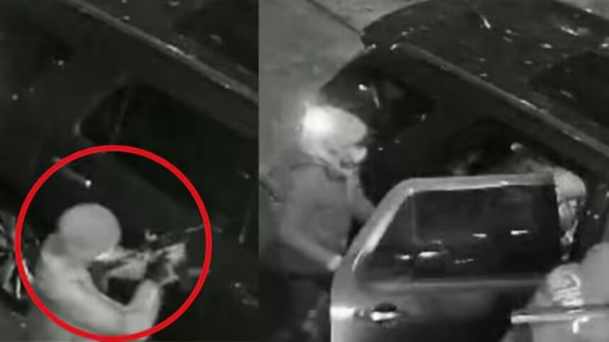 Violento asalto con metralleta en La Florida: valiente madre se defiende