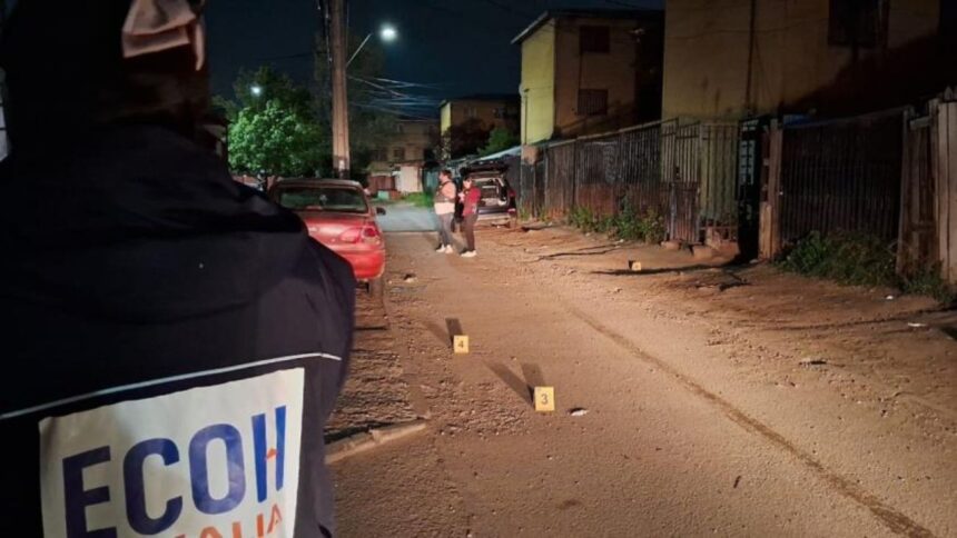 Tres heridos en balacera en Quilicura: menor entre afectados