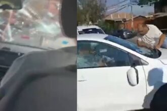 Taxista y su hijo detenidos tras ataque a funcionarios del Ministerio de Transportes