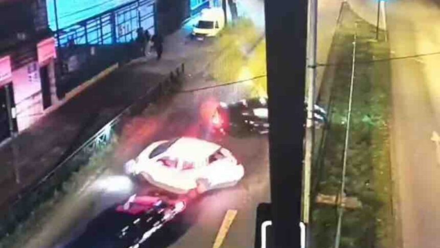 Grave accidente en Temuco: bebé en riesgo vital tras presunta carrera clandestina