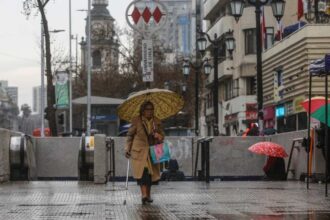 Pronóstico del tiempo: lluvias y vientos fuertes en Chile el 10 de octubre