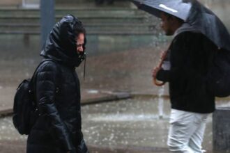 Vientos fuertes y lluvias en Chile para el viernes 18 de octubre