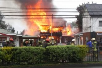 Tragedia en Valdivia: familia fallece en incendio, se investigan causas