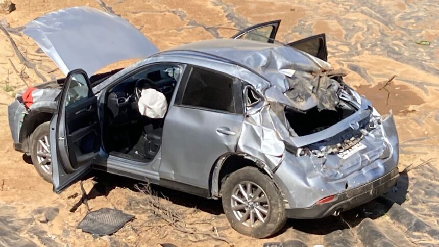 Sujeto empuja a esposa a barranco en Olmué: ambos heridos graves