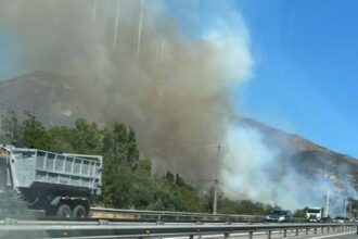 Incendio forestal en Colina controlado después de afectar 18 hectáreas