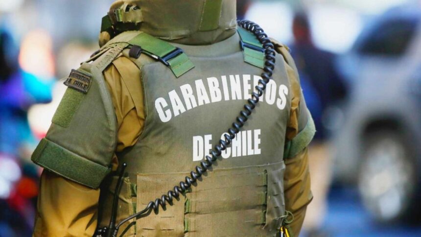 Funcionario de Carabineros herido tras caer desde cinco metros en operativo