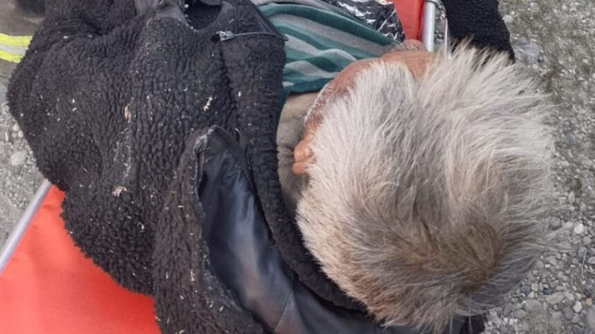 Adulto mayor de Chiloé es encontrado vivo tras 32 horas desaparecido