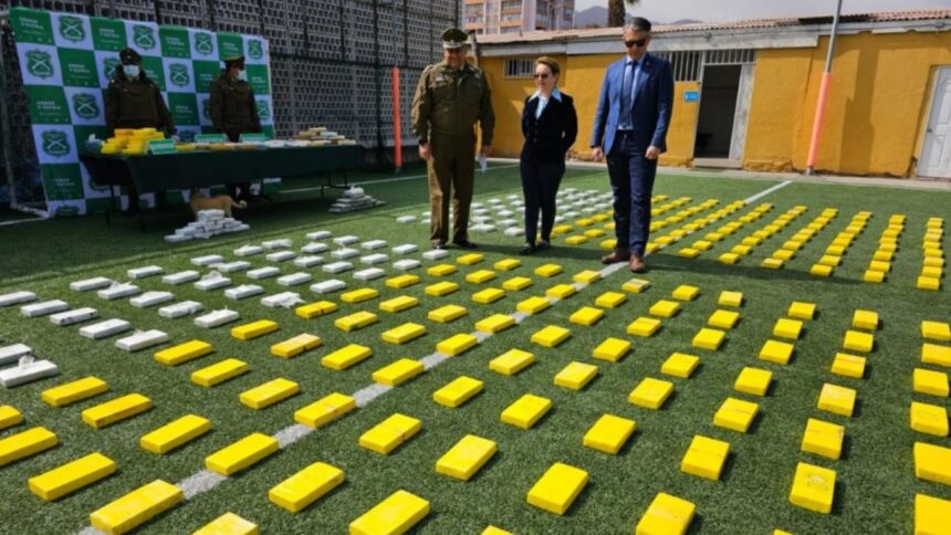Incautación récord en Calama: 365 kilos de cocaína interceptados por Carabineros