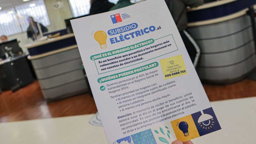 Subsidio Eléctrico: cuáles son las familias con postulación automática