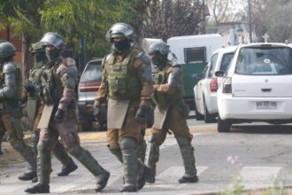 Gran operativo policial en funeral de "Enzo Bombazul" en La Pintana