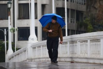 Se esperan lluvias en Chile para el viernes 1 de noviembre