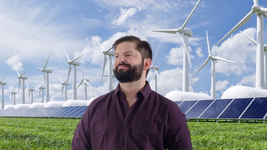 Gabriel Boric promueve inversión extranjera y energías renovables en Chile