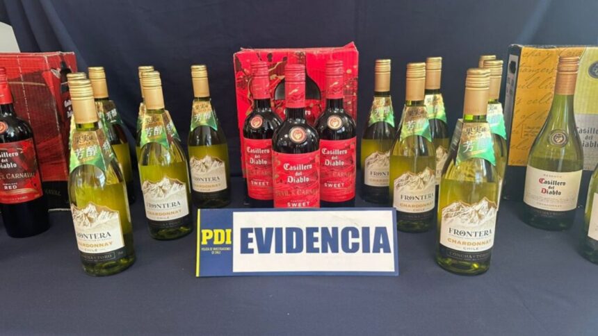 Detenidos por Robo de Vinos Destinados a Exportación Asiática