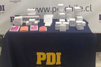 Operativo en Mall Parque Arauco: Incautación de productos falsificados