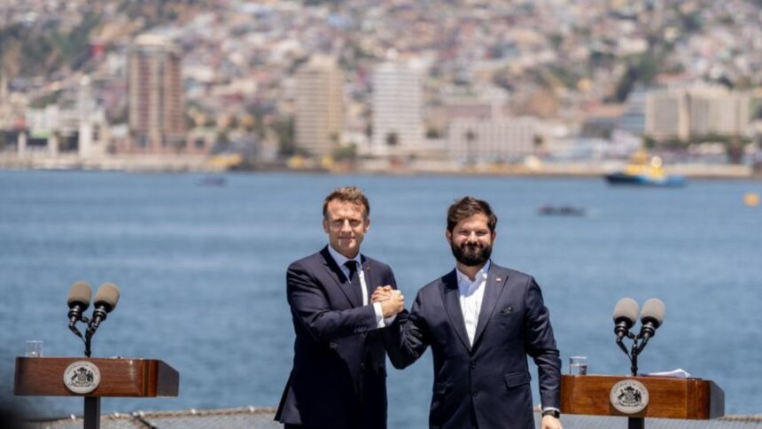 Macron respalda candidatura de Valparaíso como sede BBNJ de la ONU