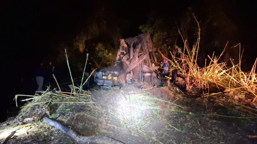 Ataque incendiario destruye maquinaria en Lautaro: autoridades investigan el suceso