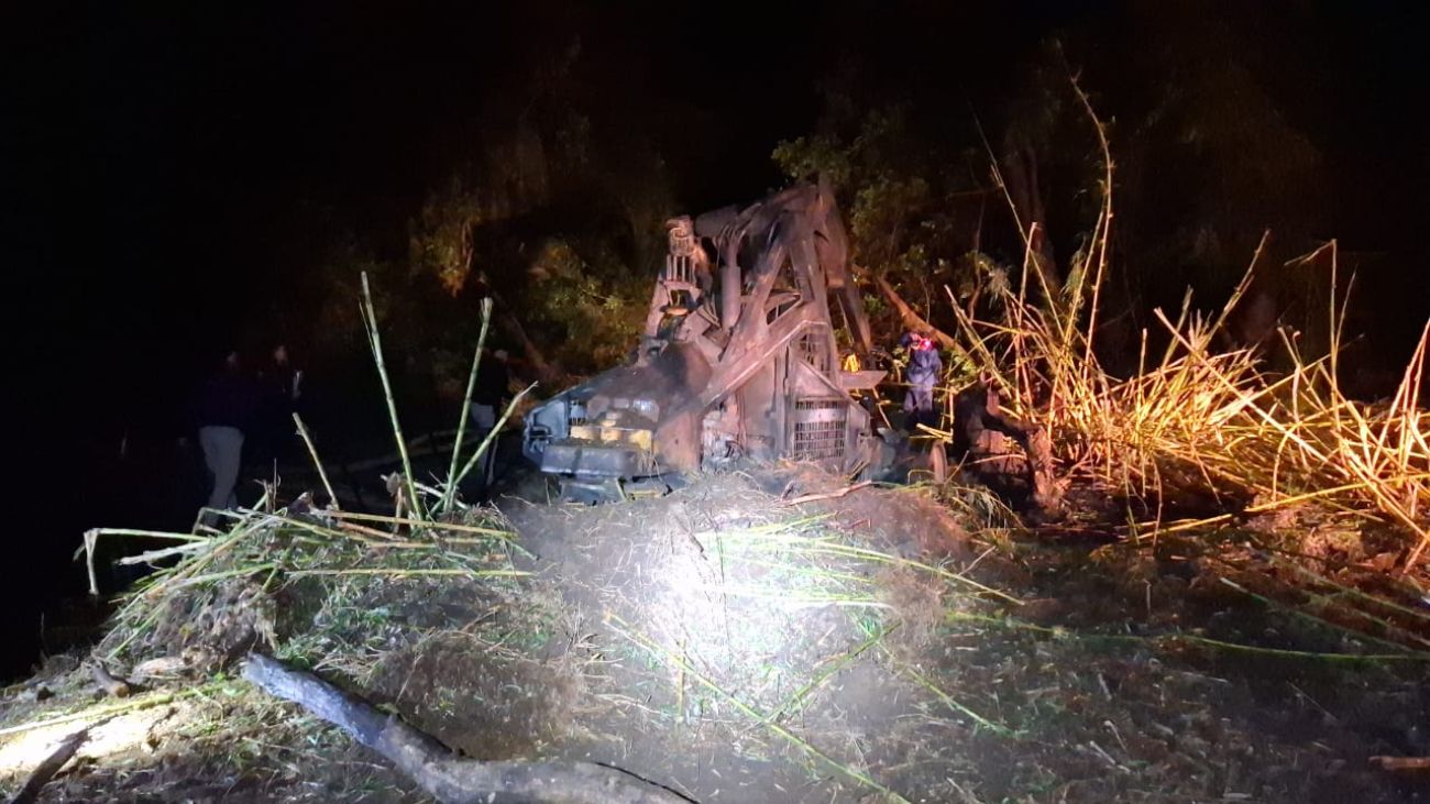 Ataque incendiario destruye maquinaria en Lautaro: autoridades investigan el suceso