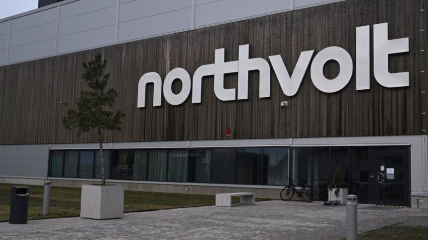 Colapso financiero de Northvolt sacude sector de baterías eléctricas europeo