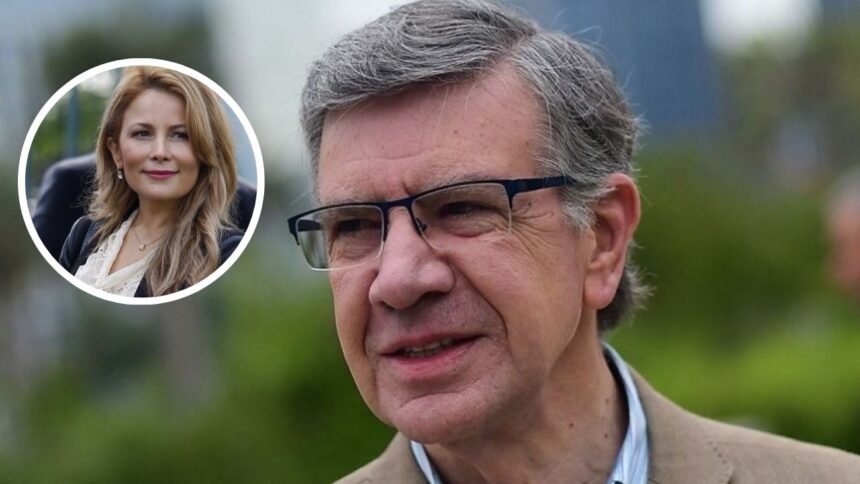 Visita de Joaquín Lavín a Cathy Barriga en la cárcel