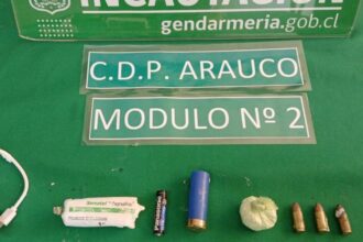 Operativo en Cárcel de Arauco Revela Incautaciones y Posible Explosivo